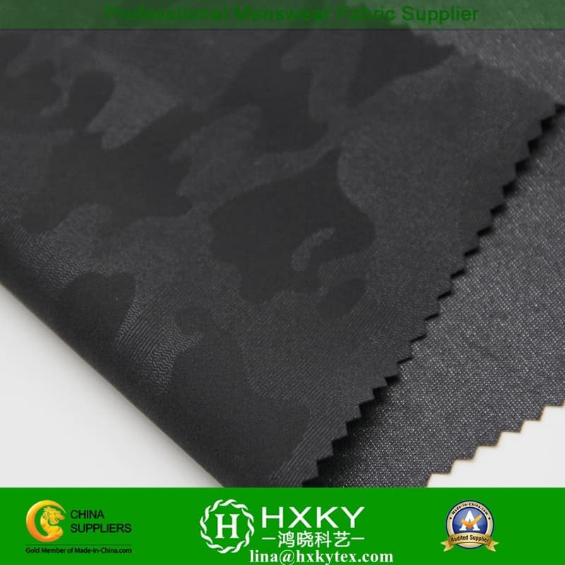 Woven Knitted Bonded Embossed Nylon Spandex Fabric